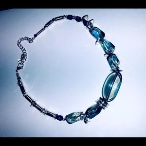 RLM Studio Soho Blue and silver tone necklace